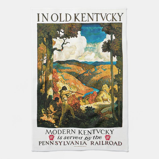 Alt Kentucky Küchentuch (Vertikal)