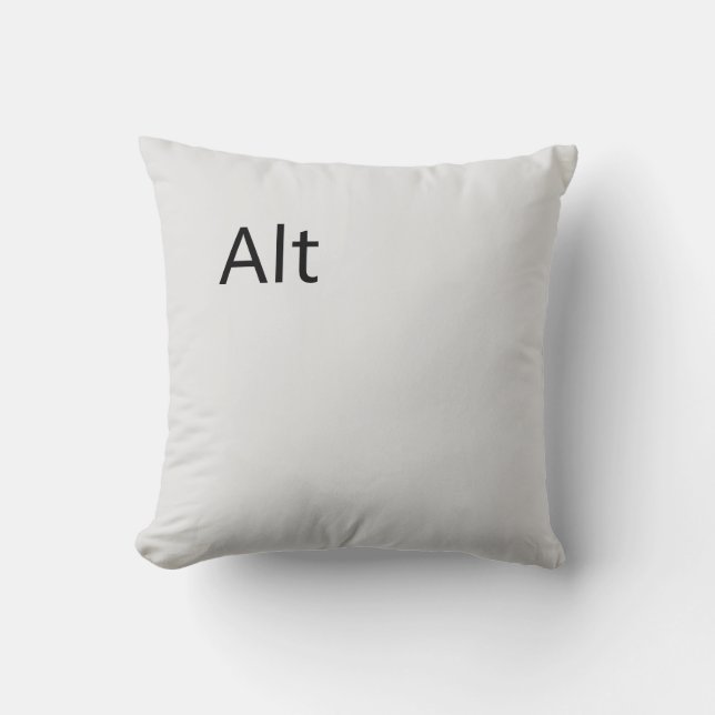 Alt Key Kissen (Vorderseite)