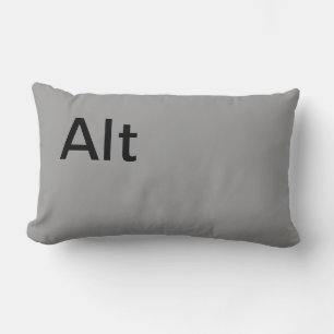 Alt Key Pillow Lendenkissen