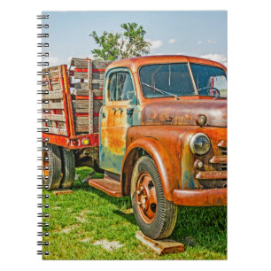Alt - LKW - Rusty Notizblock
