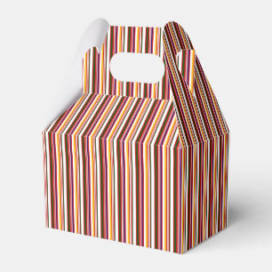 Alt modische Candy Stripes Geschenkschachtel