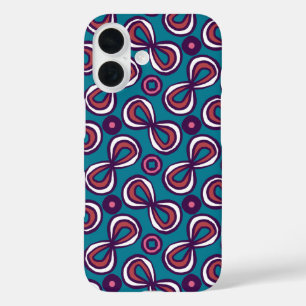 Alt modische Ribbon Candy iPhone 16 Hülle