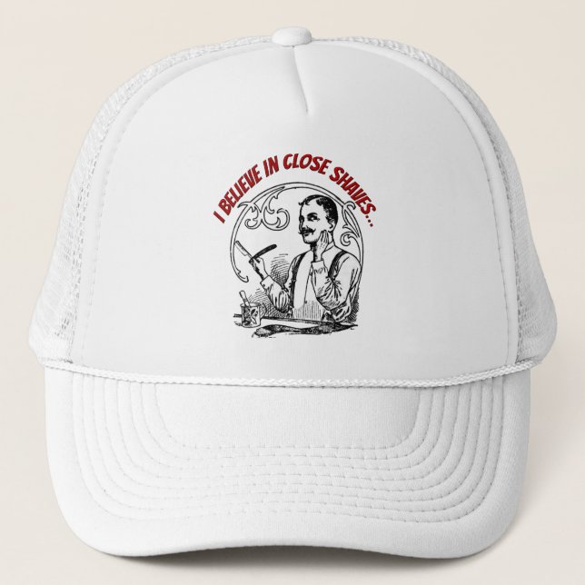 Alt modische Shaver Cap Truckerkappe (Vorderseite)