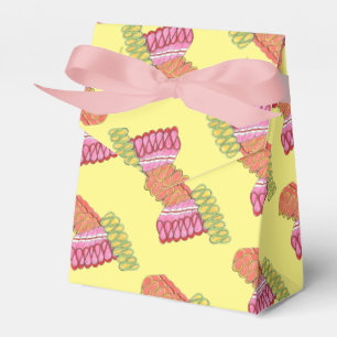 Alt-modische Weihnachts-Ribbon Candy Holiday Sweet Geschenkschachtel