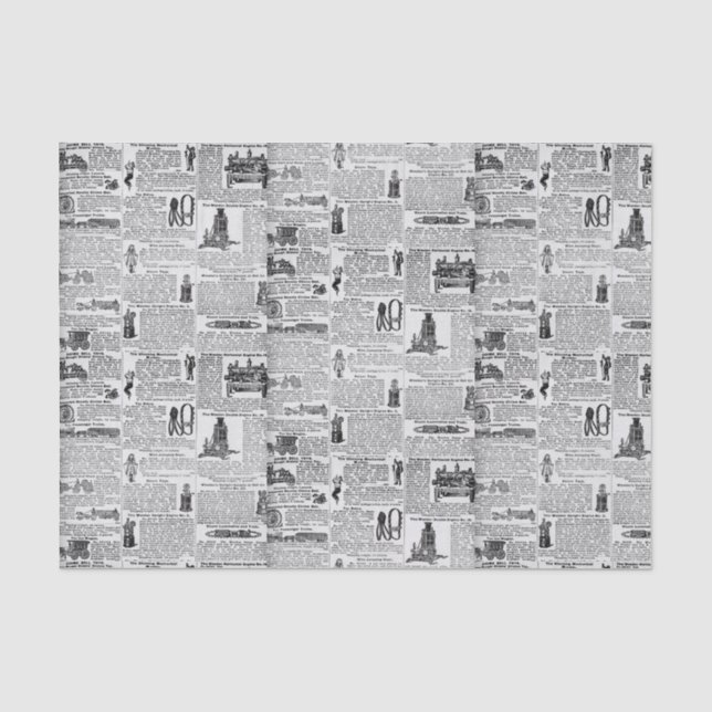 Alt modischer Katalog Seidenpapier (Vorderseite)