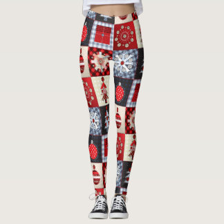 Alt modischer Weihnachtskittel Leggings