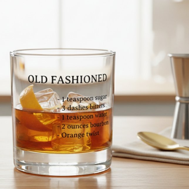 Alt modisches Rezept Burton Whiskey Whiskyglas (Von Creator hochgeladen)