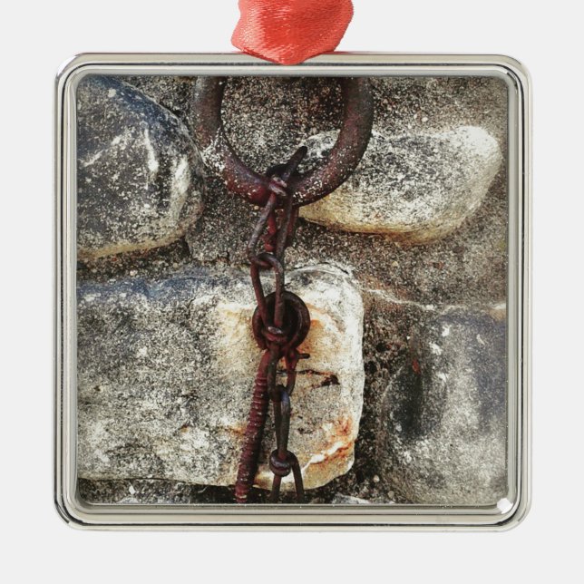 alt ornament aus metall (Vorne)