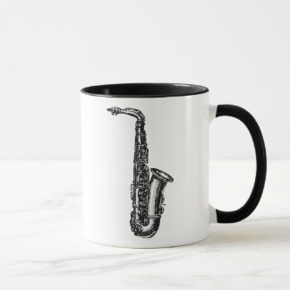Alt-Saxophon Tasse