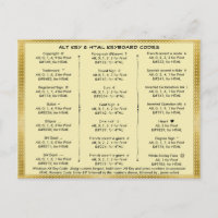 Alt-Schlüssel- und HTML-Tastaturcodes