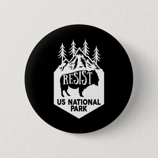 Alt Us National Park Residence Service Button (Vorderseite)