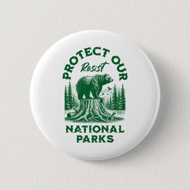 Alt Us National Park Residence Service Button (Vorderseite)