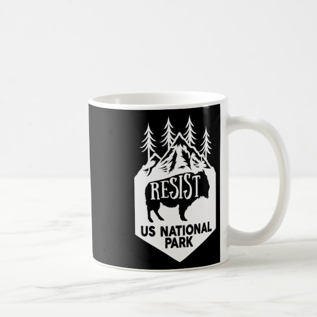 Alt Us National Park Residence Service Kaffeetasse (Rechts)