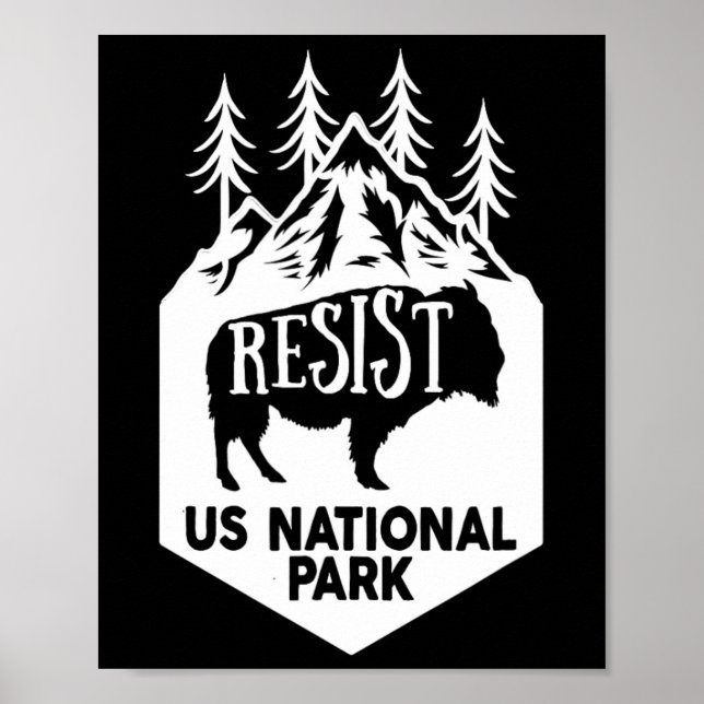 Alt Us National Park Residence Service Poster (Vorne)