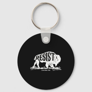 Alt Us National Park Resist Service T Shirt Bison Schlüsselanhänger