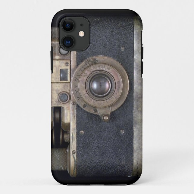 (Alt) Vintage Deutsche Weltkamera Case-Mate iPhone Hülle (Rückseite)