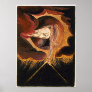 Alt von den Tagen - William Blake Poster