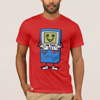 Alt wie eine tragbare Konsole T-Shirt