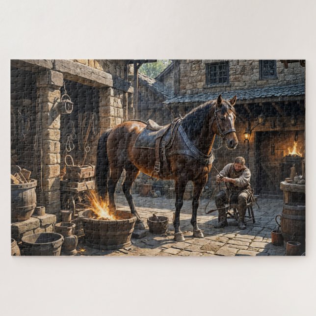 Alt-Zeit-Farrier Puzzle (Horizontal)