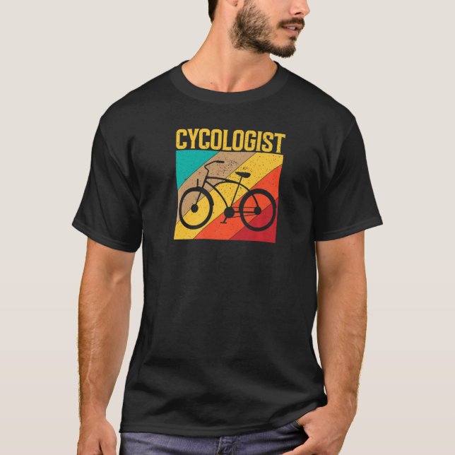 Alt-Zeit-Radfahrer T-Shirt (Vorderseite)