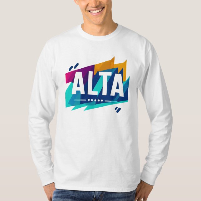 Alta T-Shirt (Vorderseite)