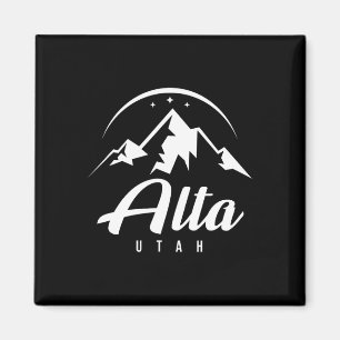 Alta Utah Ski Resort Skifahren Snowboarden Magnet