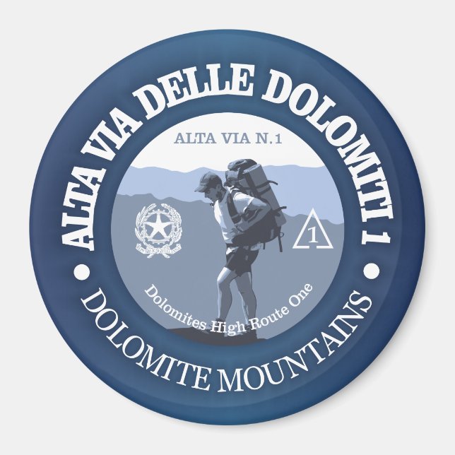 Alta Via 1 Magnet (Vorne)