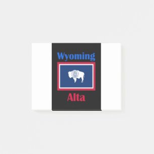 Alta Wyoming Post-it Klebezettel