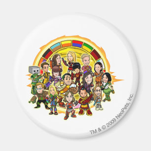 Altador Schalen-Personal-Gruppe Magnet