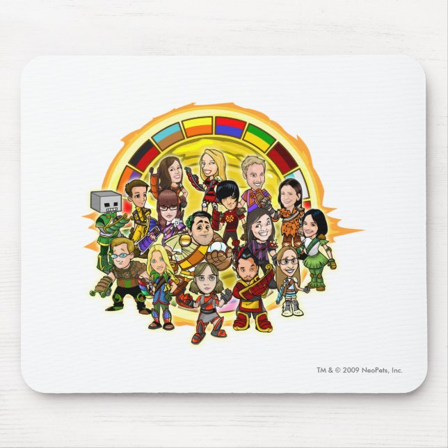 Altador Schalen-Personal-Gruppe Mousepad (Vorne)