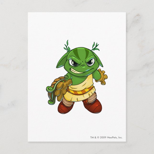 Altador Team 2 Postkarte (Vorderseite)