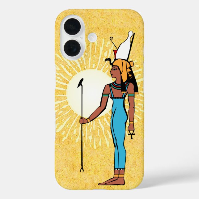 Altägyptische Göttin Mut Case-Mate iPhone Hülle (Rückseite)
