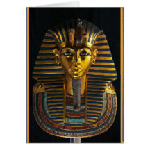 Altägyptische Pharaonenmaske, King Tut goldene Kun