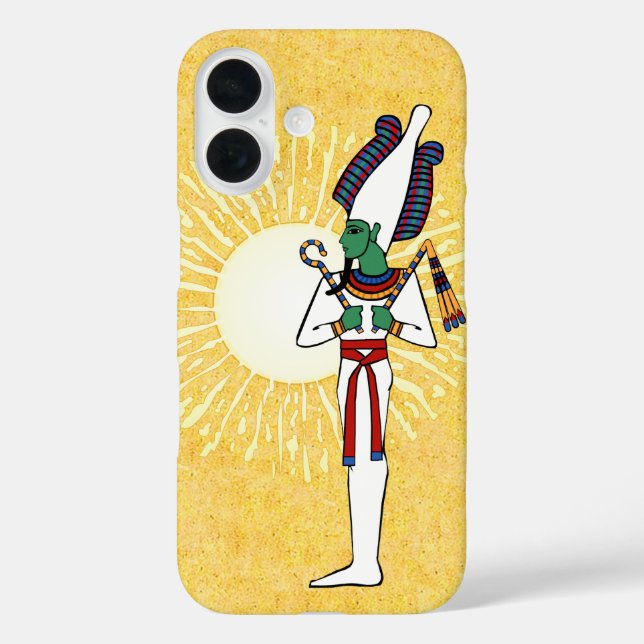 Altägyptischer Gott Osiris Case-Mate iPhone Hülle (Rückseite)