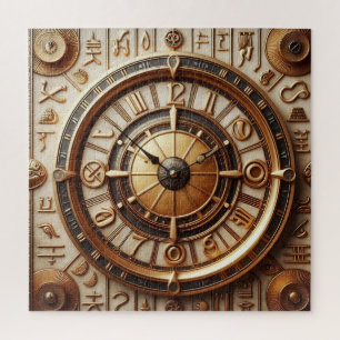 Altägyptischer Hintergrund Kunst 06 Puzzle