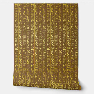 Altägyptisches Hieroglyphen-Wandbild Tapete
