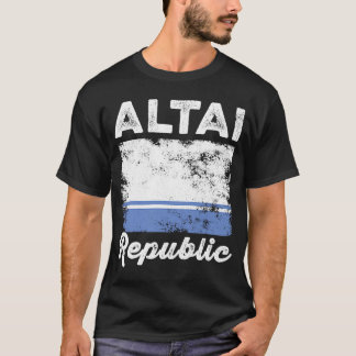 Altai Flag Not leidende Männer Frauen Kinder Altai T-Shirt