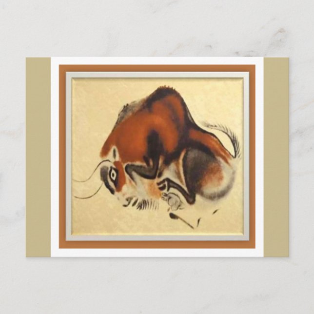 ALTAMIRA CAVE (Spanien) Kunst Postkarte (Vorderseite)