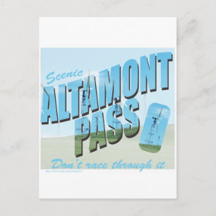 Altamont Pass Postkarte