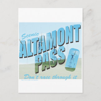 Altamont Pass Postkarte