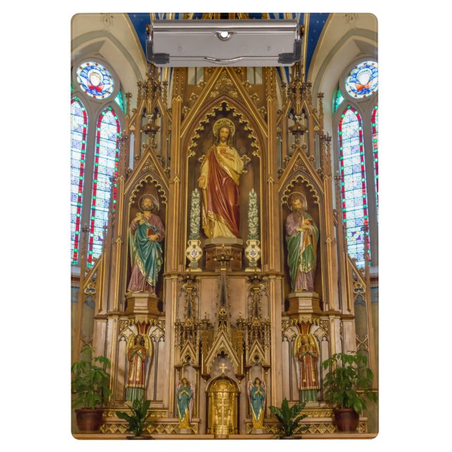 Altar bei St Peter Klemmbrett (Vorderseite)