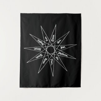 Altar Hanging Tapestry - Red Dragon (Roter Drache) Wandteppich