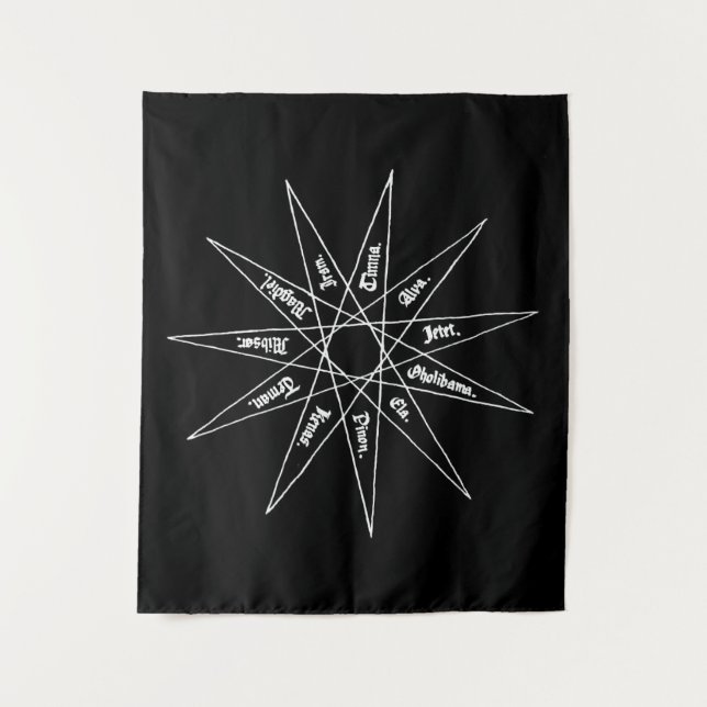 Altar Hanging Tapestry - Red Dragon (Roter Drache) Wandteppich (Vorderseite)