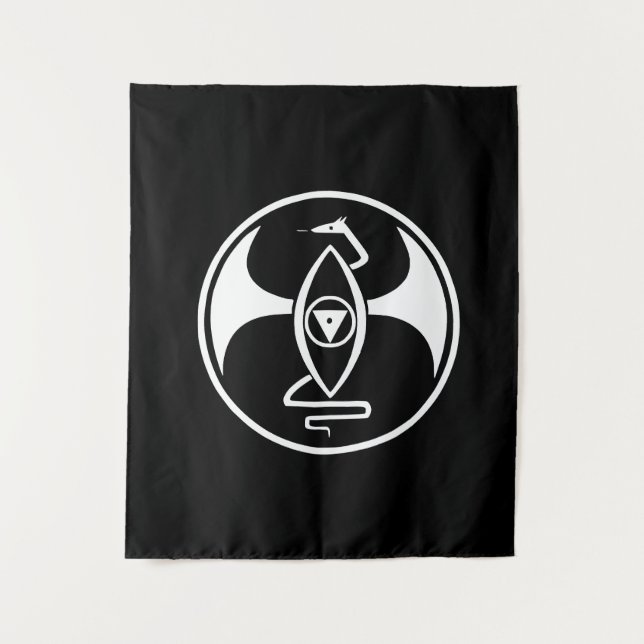 Altar Hanging Tapestry - Red Dragon (Roter Drache) Wandteppich (Vorderseite)