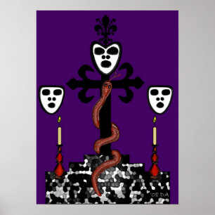 Altar Image for Baron Samedi and the Guede Poster