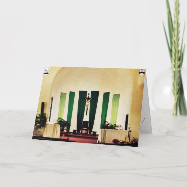 "Altar Your Faith"-Karte Karte (Vorderseite)