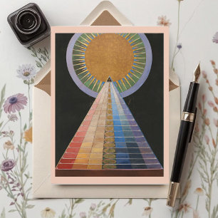 Altarbild Nr. 1,Gruppe X Altarpieces,Hilma af Klin Postkarte