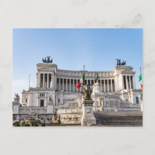 Altare della Patria am frühen Morgen - Rom, Italie Postkarte