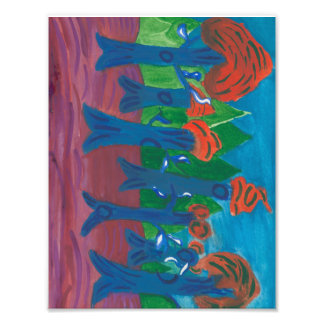 Altarian-Wald-Druck Fotodruck