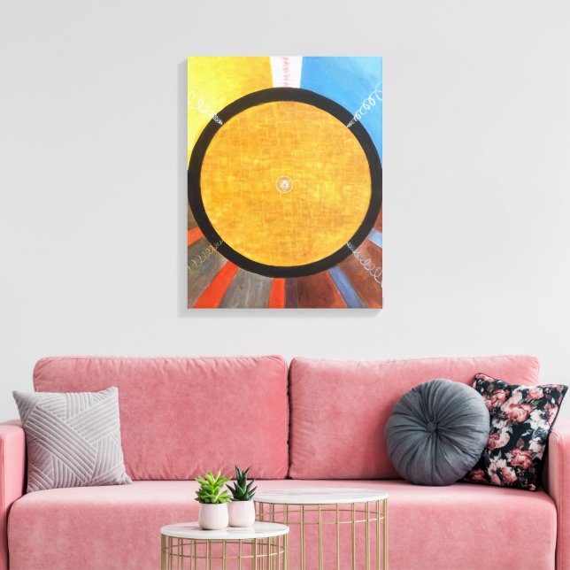 Altarpiece 3 | Hilma af Klint | Leinwanddruck (Insitu (Wohnzimmer))